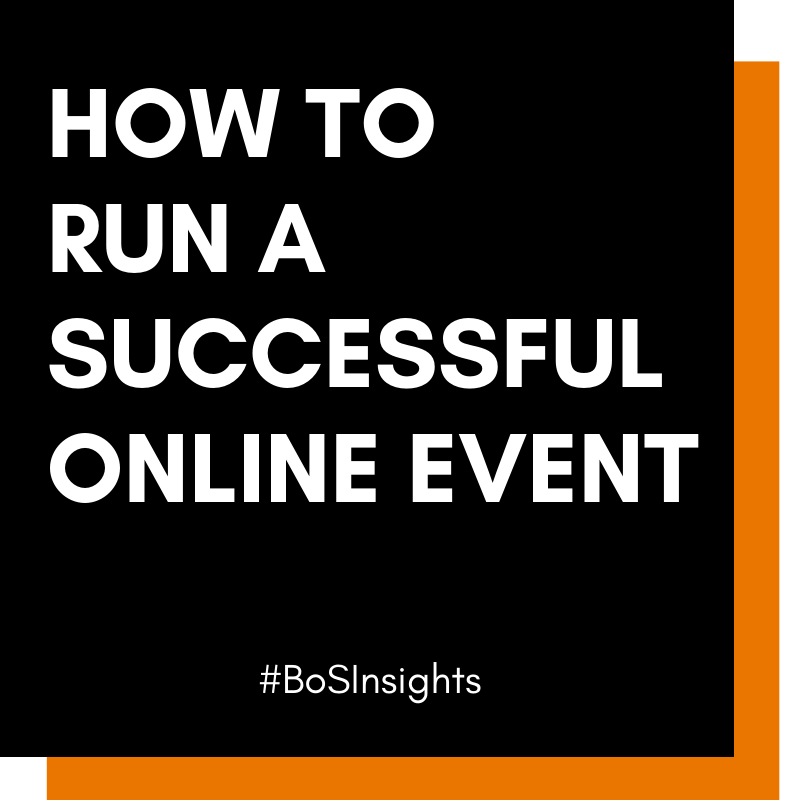 How to Run A Successful Online Event
