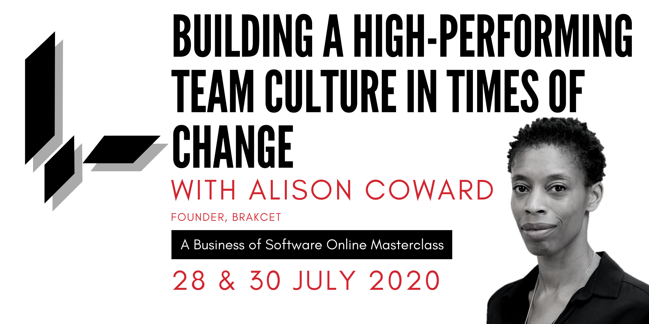 Eventbrite Header Alison Coward Building a highperformance team masterclass july 2020