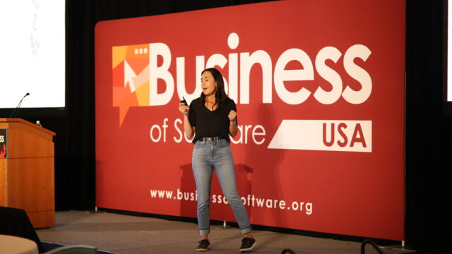 business of software BoS USA Hana Abazi breaking into enterprise customers