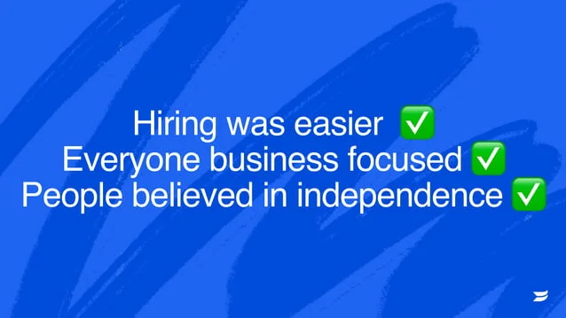 business of software chris savage hiring independence culture 