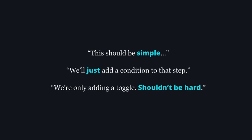 Ryan Singer: Debugging the Product Development Process
This should be simple!